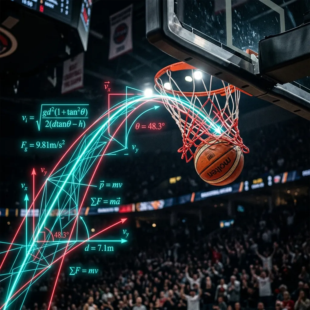 Analyse d'un tir de basketball