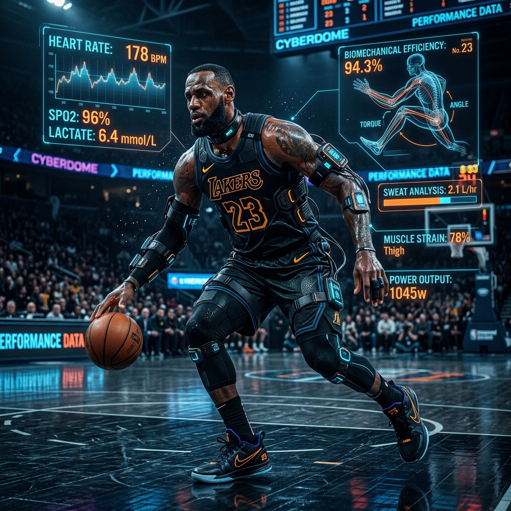 Les capteurs biométriques qui transforment les performances des joueurs NBA