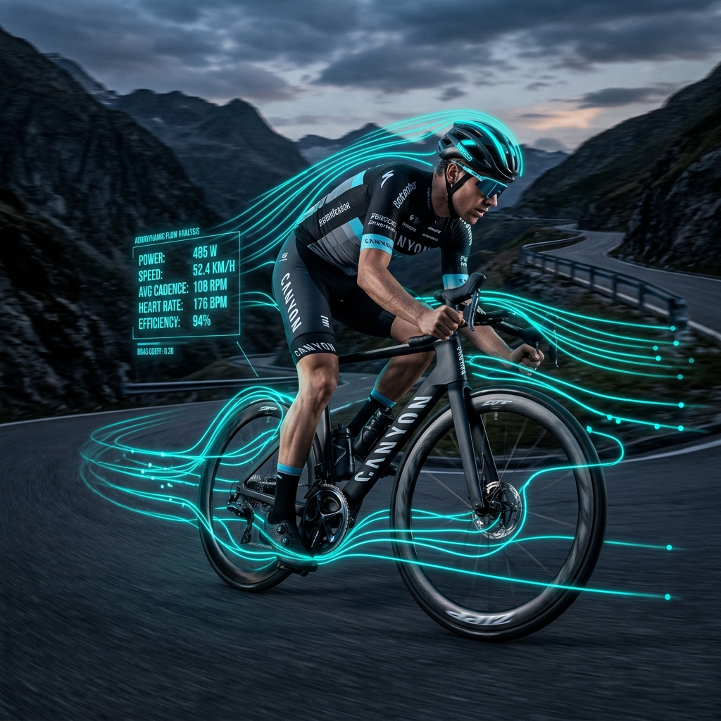 Aérodynamisme computationnel : les algorithmes qui font gagner le Tour de France