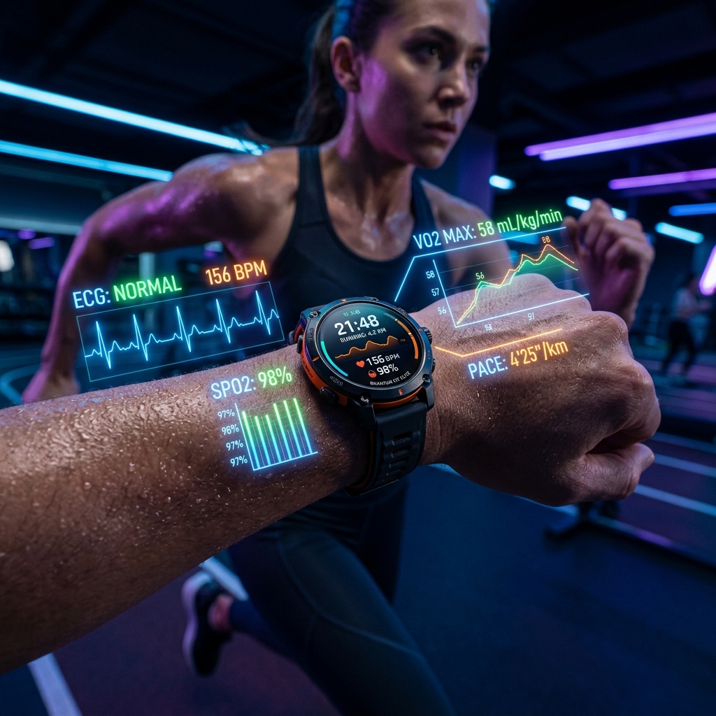 Montres connectées en 2025 : ECG, SpO2 et VO2max, les nouvelles frontières du wearable sportif