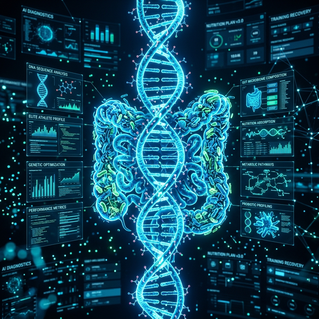 Microbiome, Génomique et IA : La Fin de la Diététique Générique dans le Sport de Haut Niveau