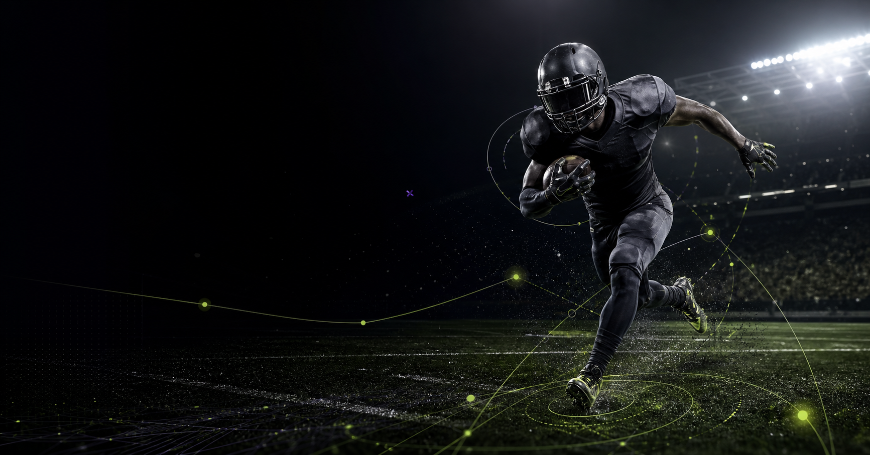 Joueur de football américain et visualisation de données